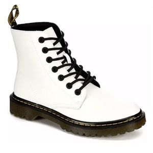White Dr. Martens